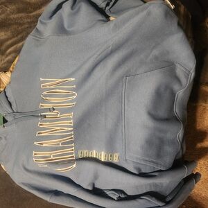Champion Blue Hoodie